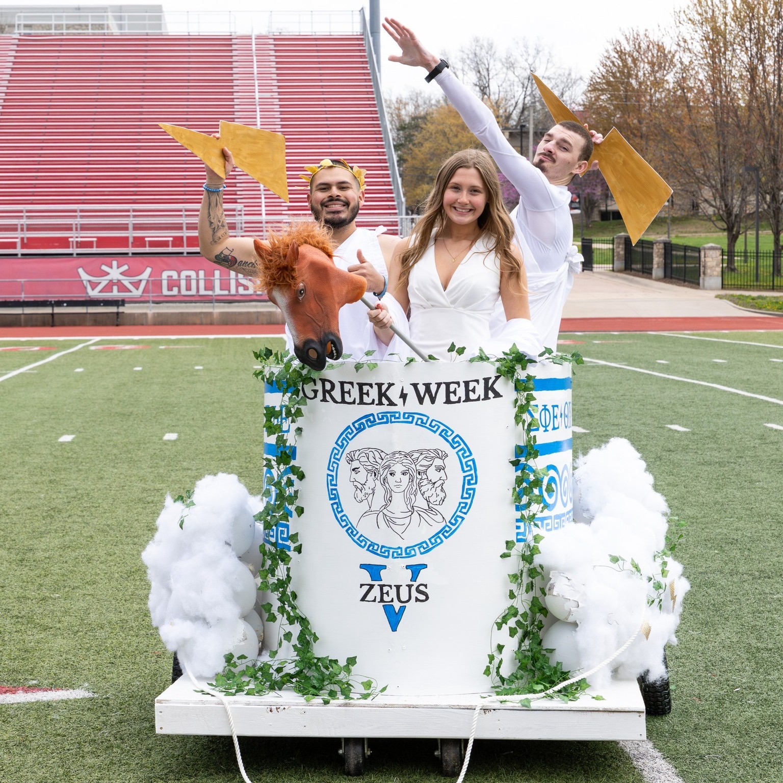 Greek Week students